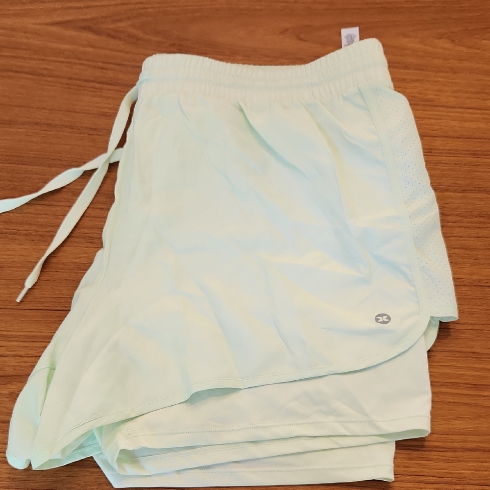 RBX Mint Green Performance Shorts